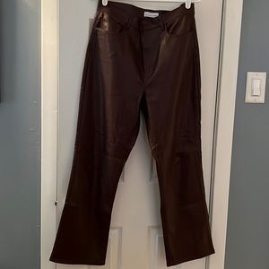 Worn and loved Loft Leather pants